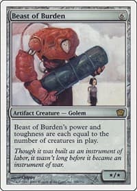 Beast of Burden - 9th Edition - Magic: The Gathering card