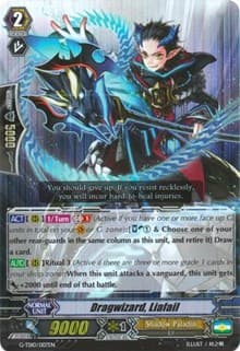 Dragwizard, Liafail (RRR Foil) - G-TD10: Ritual of Dragon Sorcery - Cardfight Vanguard card