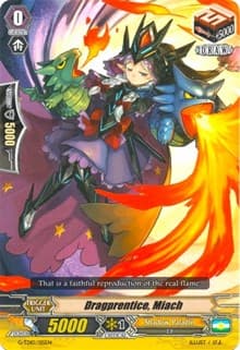 Dragprentice, Miach - G-TD10: Ritual of Dragon Sorcery - Cardfight Vanguard card