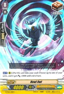 Howl Owl - G-TD10: Ritual of Dragon Sorcery - Cardfight Vanguard card