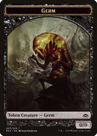 Germ // Goblin Double-Sided Token - Planechase Anthology - Magic: The Gathering card