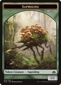 Saproling // Goblin Double-Sided Token - Planechase Anthology - Magic: The Gathering card
