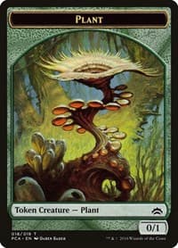 Plant // Ooze Double-Sided Token - Planechase Anthology - Magic: The Gathering card
