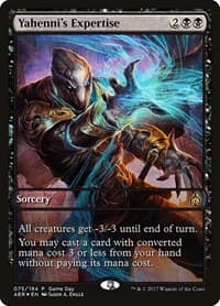 Yahenni's Expertise - Game Day & Store Championship Promos - Magic: The Gathering card