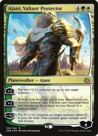 Ajani, Valiant Protector - Aether Revolt - Magic: The Gathering card