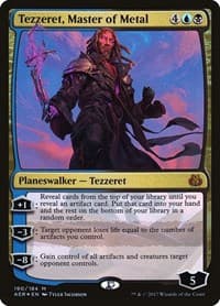 Tezzeret, Master of Metal - Aether Revolt - Magic: The Gathering card