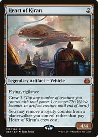 Heart of Kiran - Aether Revolt - Magic: The Gathering card