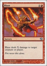 Blaze - 9th Edition - Magic: The Gathering card
