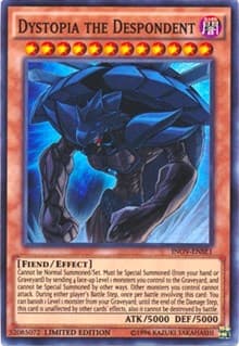 Dystopia the Despondent - Invasion: Vengeance - YuGiOh card
