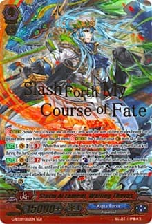 Storm of Lament, Wailing Thavas (SGR) - G-BT09: Divine Dragon Caper - Cardfight Vanguard card