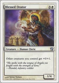 Blessed Orator - 9th Edition - Magic: The Gathering card