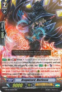 Dragwizard, Morfessa - G-BT09: Divine Dragon Caper - Cardfight Vanguard card