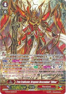 True Eradicator, Dragonic Descendant "Zillion" (SP) - G-BT09: Divine Dragon Caper - Cardfight Vanguard card