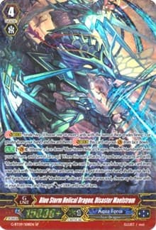 Blue Storm Helical Dragon, Disaster Maelstrom (SP) - G-BT09: Divine Dragon Caper - Cardfight Vanguard card