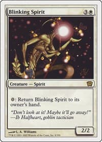 Blinking Spirit - 9th Edition - Magic: The Gathering card