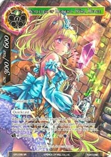 Sorceress of Heavenly Wind, Melfee (Full Art) - Legacy Lost - Force of Will card