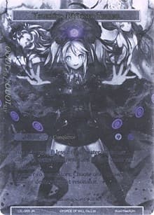 Invading Demon of Water, Valentina // Valentina, Released Terror (Uber Rare) - Legacy Lost - Force of Will card