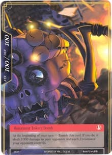 Bomb Double-sided Resonator Token - Legacy Lost - Force of Will card