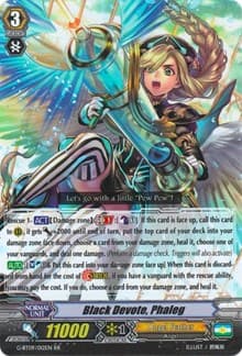 Black Devote, Phaleg - G-BT09: Divine Dragon Caper - Cardfight Vanguard card