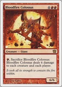 Bloodfire Colossus - 9th Edition - Magic: The Gathering card