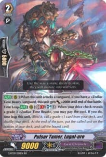 Pulsar Tamer, Lugal-ure - G-BT09: Divine Dragon Caper - Cardfight Vanguard card