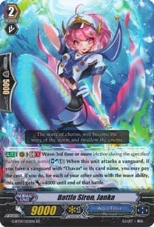 Battle Siren, Janka - G-BT09: Divine Dragon Caper - Cardfight Vanguard card