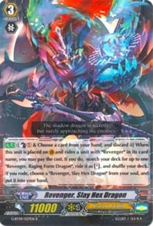 Revenger, Slay Hex Dragon - G-BT09: Divine Dragon Caper - Cardfight Vanguard card