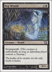 Bog Wraith - 9th Edition - Magic: The Gathering card
