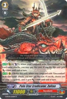 Pole Star Eradicator, Zuitan - G-BT09: Divine Dragon Caper - Cardfight Vanguard card