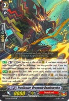 Eradicator, Dragonic Deathscythe - G-BT09: Divine Dragon Caper - Cardfight Vanguard card