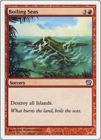 Boiling Seas - 9th Edition - Magic: The Gathering card