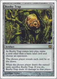 Booby Trap - 9th Edition - Magic: The Gathering card