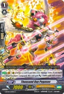 Thousand Ray Pegasus - G-BT09: Divine Dragon Caper - Cardfight Vanguard card