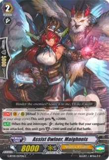 Assist Owlner, Maighneis - G-BT09: Divine Dragon Caper - Cardfight Vanguard card