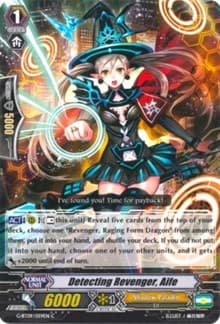Detecting Revenger, Aife - G-BT09: Divine Dragon Caper - Cardfight Vanguard card