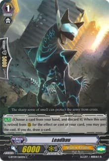 Leadbau - G-BT09: Divine Dragon Caper - Cardfight Vanguard card