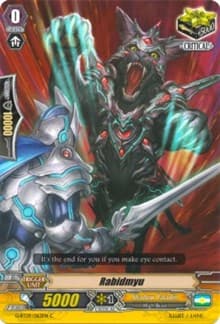 Rabidmyu - G-BT09: Divine Dragon Caper - Cardfight Vanguard card