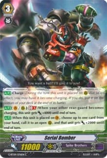 Serial Bomber - G-BT09: Divine Dragon Caper - Cardfight Vanguard card