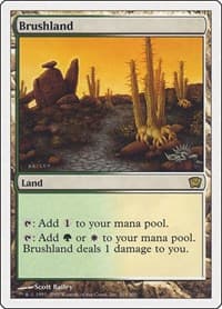 Brushland - 9th Edition - Magic: The Gathering card