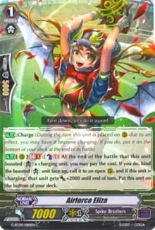 Airforce Eliza - G-BT09: Divine Dragon Caper - Cardfight Vanguard card