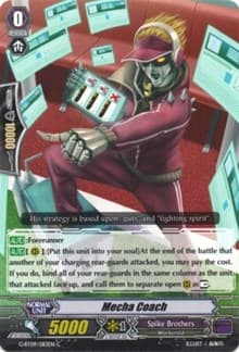 Mecha Coach - G-BT09: Divine Dragon Caper - Cardfight Vanguard card
