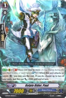 Kelpie Rider, Paul - G-BT09: Divine Dragon Caper - Cardfight Vanguard card