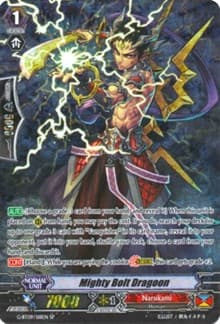Mighty Bolt Dragoon (SP) - G-BT09: Divine Dragon Caper - Cardfight Vanguard card