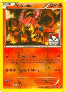 Volcanion - 25/114 (Pokemon League) - League & Championship Cards - Pokemon card