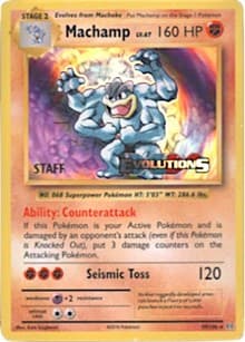 Machamp - 59/108 (Prerelease) [Staff] - XY Promos - Pokemon card
