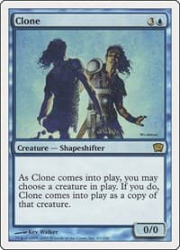 Clone - 9th Edition - Magic: The Gathering card