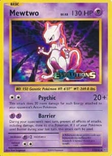 Mewtwo (XY Evolutions Prerelease) - XY Promos - Pokemon card