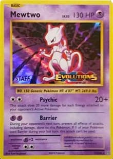 Mewtwo - 51/108 (Prerelease) [Staff] - XY Promos - Pokemon card