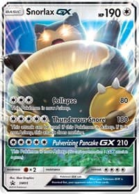 Snorlax GX - SM05 - SM Promos - Pokemon card