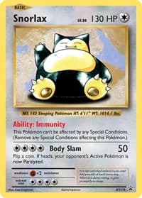 Snorlax - XY179 - XY Promos - Pokemon card